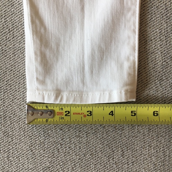 7 for all mankind | white skinny jeans - Picture 7 of 7